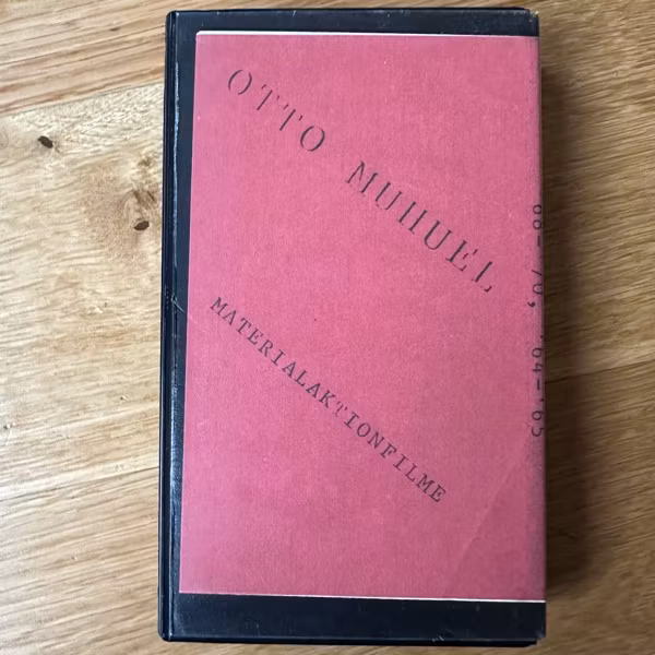 OTTO MÜHL / OTTO MUHUEL Materialaktionfilme '68-70, '64-'65 (VG) VHS