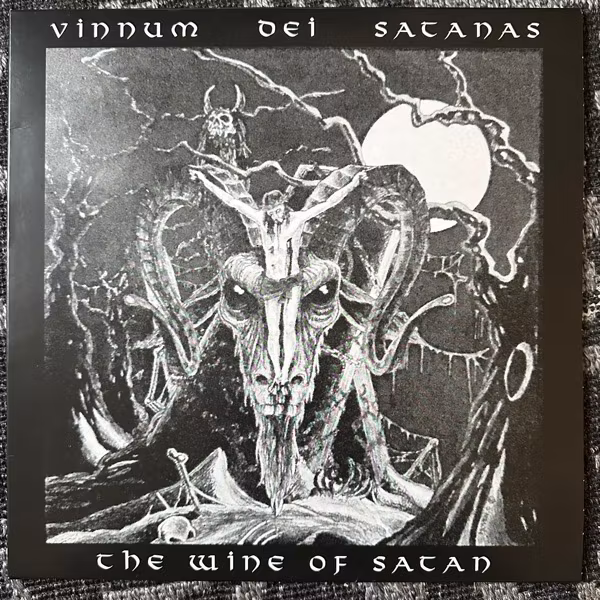 VARIOUS Vinnum Dei Satanas - The Wine Of Satan (The Sinister Flame – Finland reissue) (VG+/VG-) LP