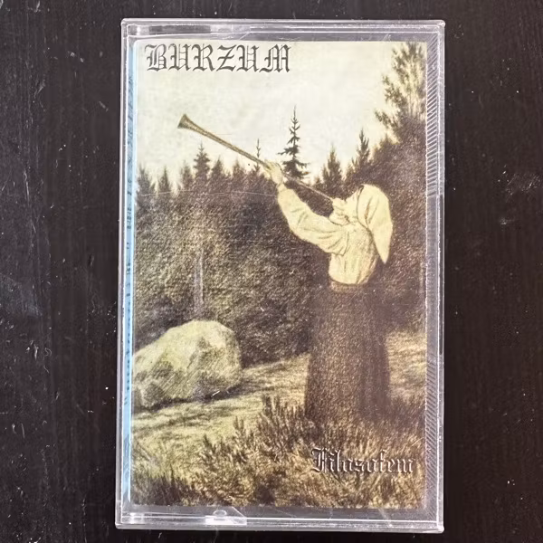 BURZUM Filosofem (Morbid Noizz - Poland original) (VG+) TAPE