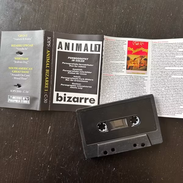VARIOUS Animal Bizarre 1 (Institute Of Paraphilia Studies – Finland original) (EX) TAPE