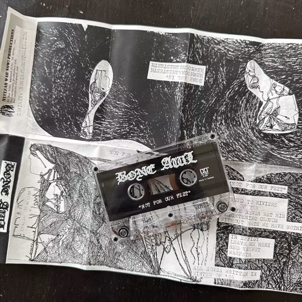 BONE AWL Not For Our Feet (Nuclear War Now! - USA original) (EX) TAPE