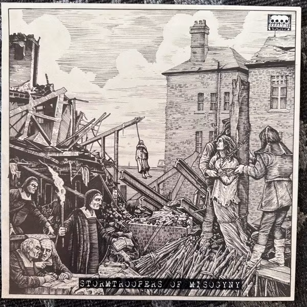 AVSKUM En Annan Värld Är Möjlig (Red vinyl) (Skrammel - Sweden original) (EX/NM) LP