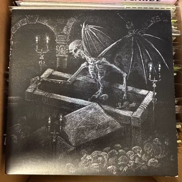 SATANIC WARMASTER Ondskapens Makt (Northern Heritage - Finland original) (VG+) 7"