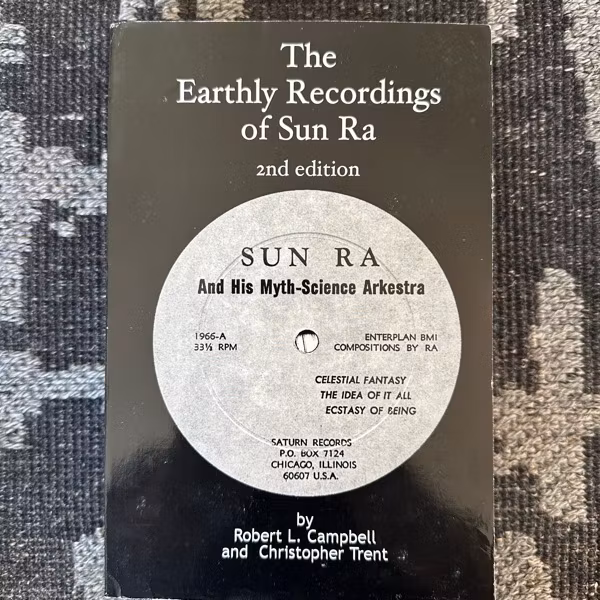 SUN RA The Earthly Recordings of Sun Ra 2nd Edition (VG+) BOOK