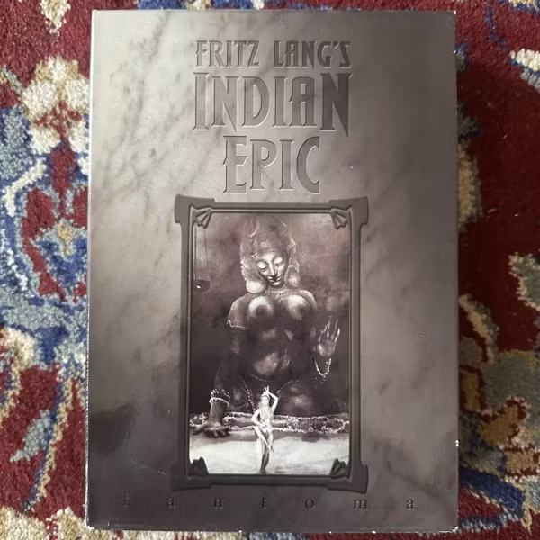 FRITZ LANG'S INDIAN EPIC (Fantoma) (VG+/NM) 2xDVD BOX