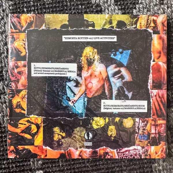 BIZARRE UPROAR Himosta Rottiin - 017 Live Activities (Filth And Violence - Finland original) (SS) CD