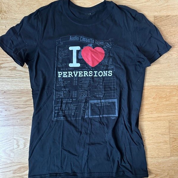 BOMB THE DAYNURSERY I Love Perversions (S) (USED) T-SHIRT