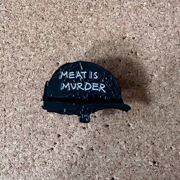 SMITHS, the Meat is Murder (NM) METAL PIN