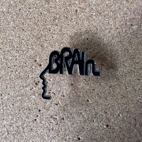 BRAIN Logo (NM) METAL PIN