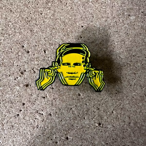 FACTORY RECORDS Logo (NM) METAL PIN