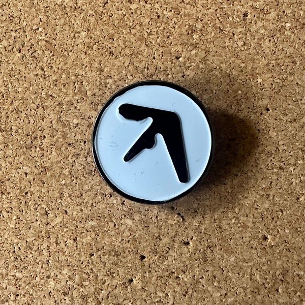 APHEX TWIN Logo (NM) METAL PIN