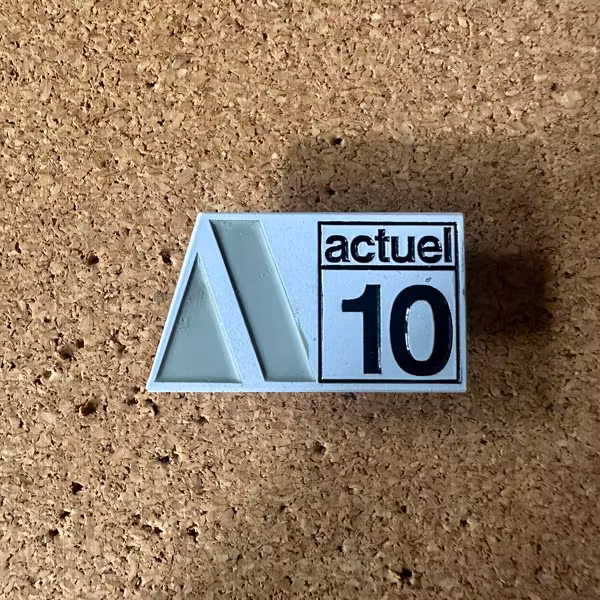 ACTUEL Logo (NM) METAL PIN