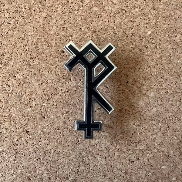 NORDVARGR / TREPANERINGSRITUALEN Logo (NM) METAL PIN