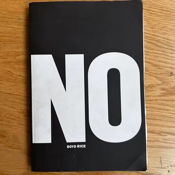 BOYD RICE No (Third edition) (VG+) BOOK