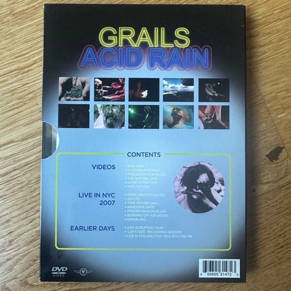 GRAILS Acid Rain (Temporary Residence Limited – USA original) (EX/NM) DVD