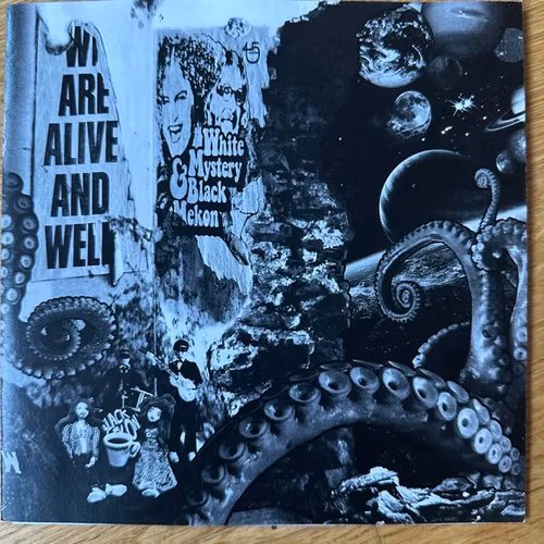 BLACK MEKON / WHITE MYSTERY Split (45 Consortium - UK original) (NM/EX) 7"