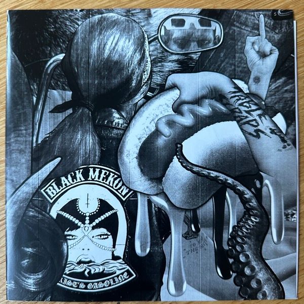 BLACK MEKON / TABLE SCRAPS Split (45 Consortium – UK original) (NM/EX) 7"