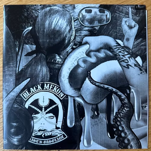 BLACK MEKON / TABLE SCRAPS Split (45 Consortium – UK original) (NM/EX) 7"