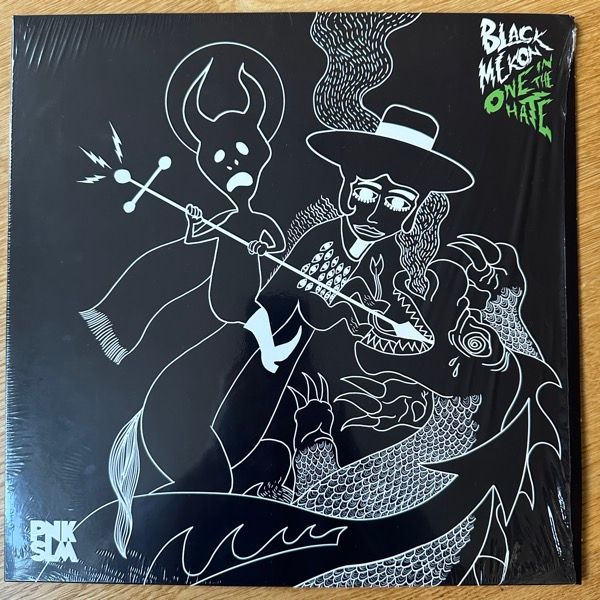 BLACK MEKON One In The Hate (Black/green vinyl. With extras.) (PNKSLM - Sweden original) (EX) LP+7"
