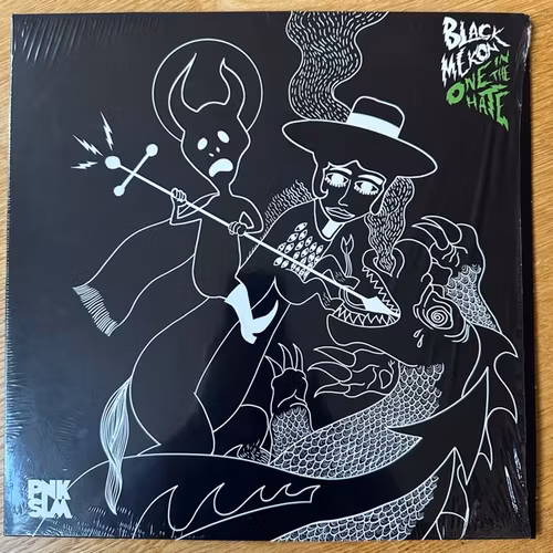 BLACK MEKON One In The Hate (Black/green vinyl. With extras.) (PNKSLM - Sweden original) (EX) LP+7"