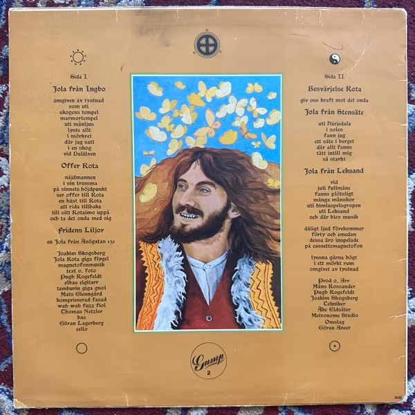 JOAKIM SKOGSBERG Jola Rota (Gump - Sweden original) (VG-/G) LP