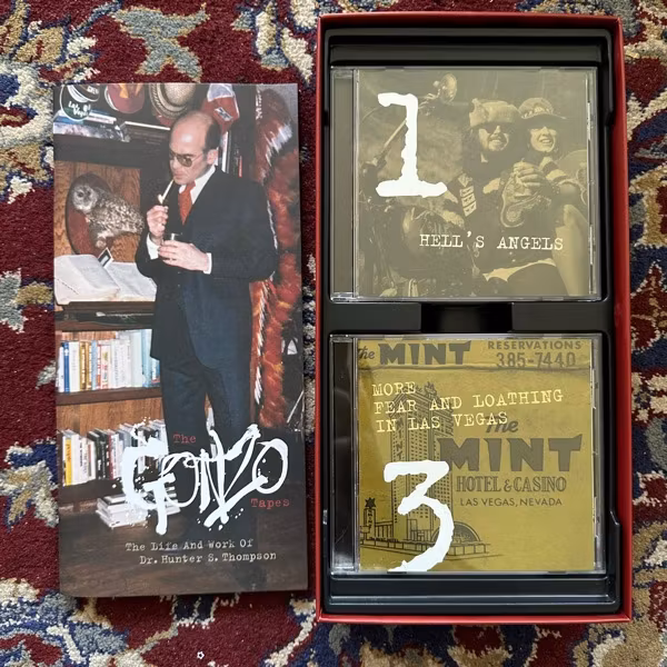 HUNTER S. THOMPSON The Gonzo Tapes: The Life And Work Of Dr. Hunter S. Thompson (Shout! Factory – USA original) (EX/NM) 5xCD BOX