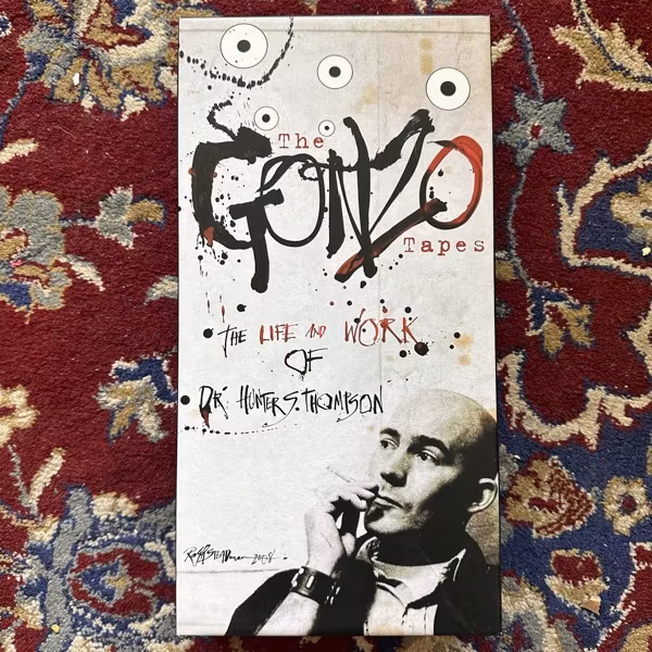 HUNTER S. THOMPSON The Gonzo Tapes: The Life And Work Of Dr. Hunter S. Thompson (Shout! Factory – USA original) (EX/NM) 5xCD BOX