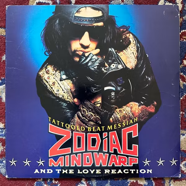ZODIAC MINDWARP AND THE LOVE REACTION Tattooed Beat Messiah (Vertigo - USA original) (VG) LP