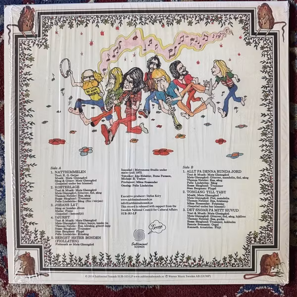 MATS GLENNGÅRD Kosterläge (Subliminal Sounds - Sweden reissue) (NM) LP