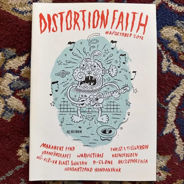 DISTORTION FAITH #3 2012 (EX) FANZINE