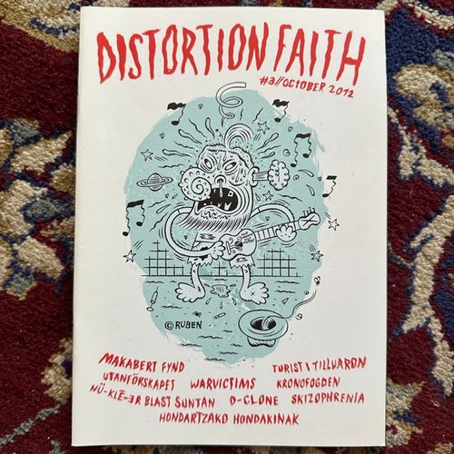 DISTORTION FAITH #3 2012 (EX) FANZINE