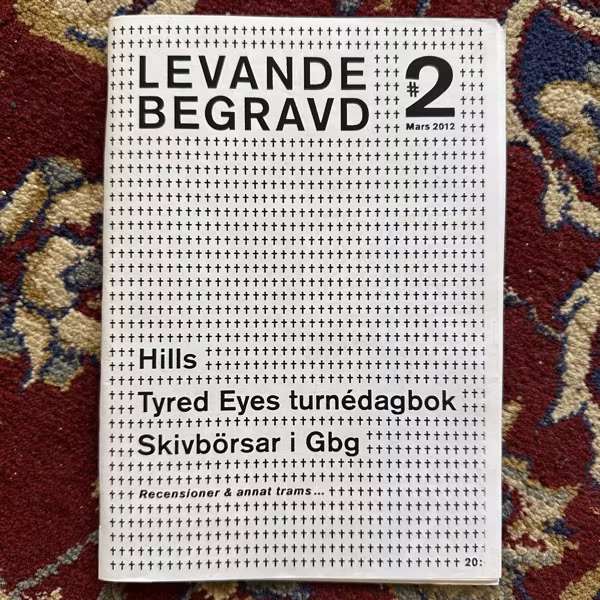 LEVANDE BEGRAVD #2 2012 (NM) FANZINE