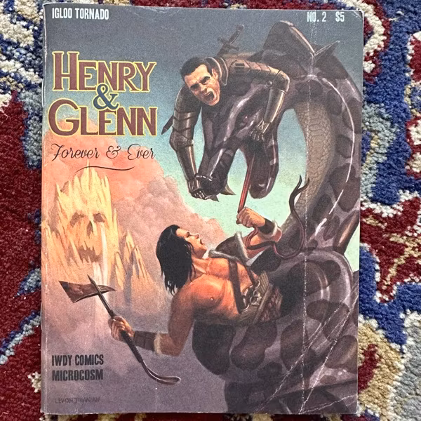 HENRY AND GLENN Forever And Ever #2 2013 (First printing. Levon Jihanian variant) (EX) COMIC