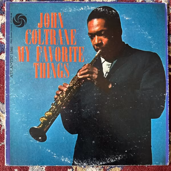 JOHN COLTRANE My Favorite Things (Atlantic - USA 1975 reissue) (VG-/VG) LP