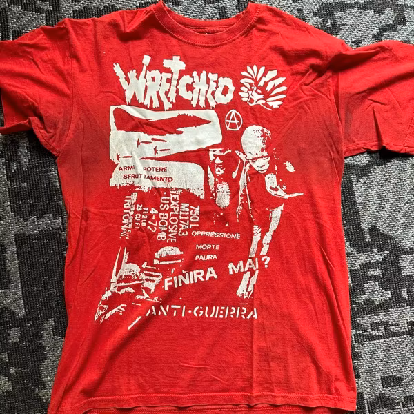 WRETCHED Wretched (S) (USED) T-SHIRT