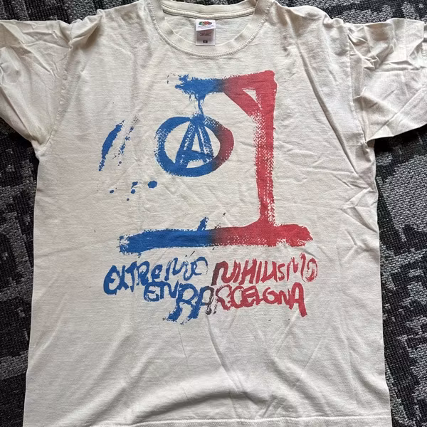 BARCELONA Extremo Nihilismo En Barcelona ((M) (USED) T-SHIRT