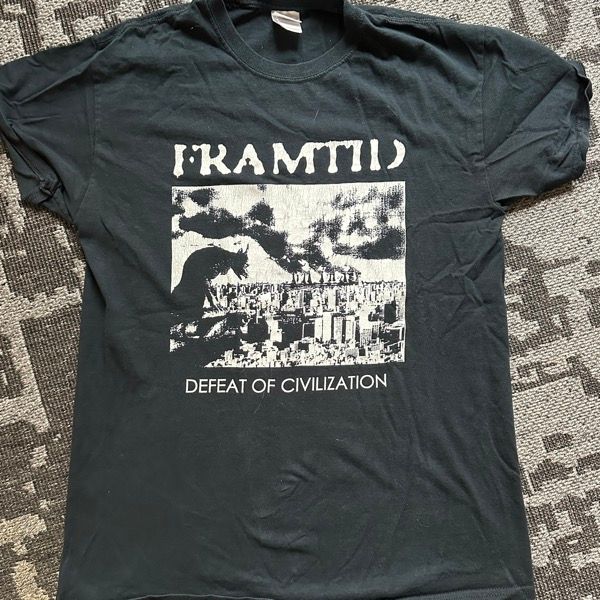 FRAMTID Defeat of Civilization (M) (USED) T-SHIRT