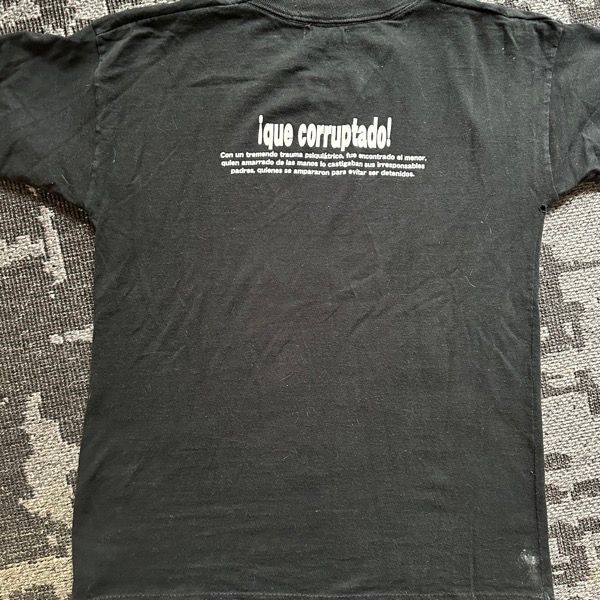 CORRUPTED Cruel Tortura A Un Nino (S) (USED) T-SHIRT