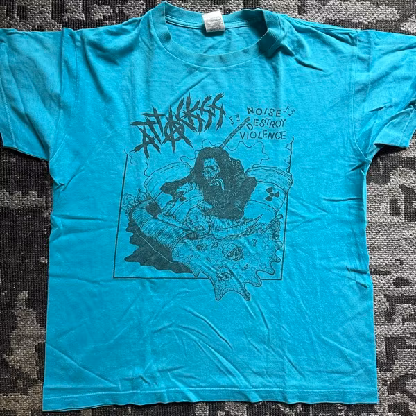 ATTACK SS Noise Destroy Violence (M) (USED) T-SHIRT