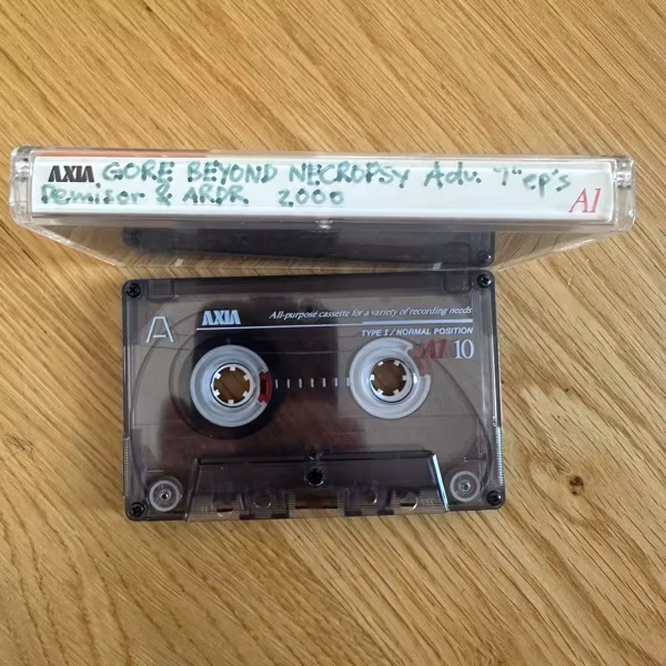 GORE BEYOND NECROPSY Advance Tape (Self released - Japan original) (EX) TAPE