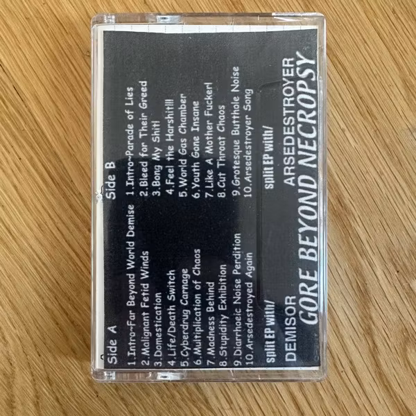 GORE BEYOND NECROPSY Advance Tape (Self released - Japan original) (EX) TAPE