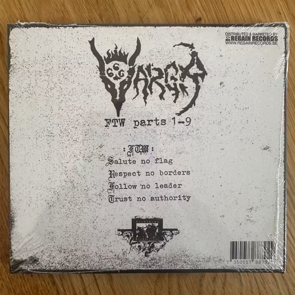 VARGR FTW (Blooddawn - Sweden original) (SS) CD