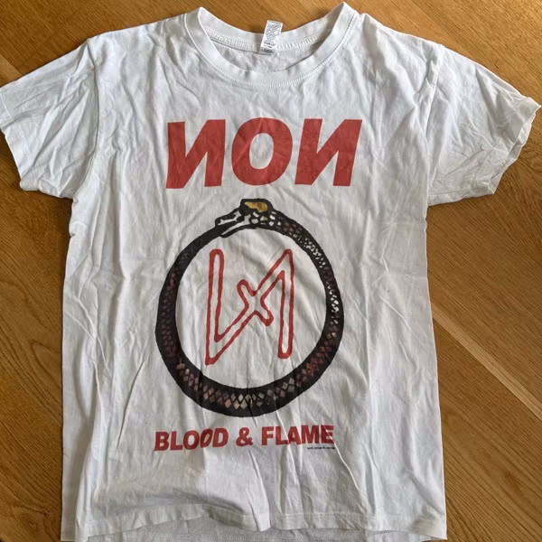 NON Blood & Flame (S) (USED) T-SHIRT