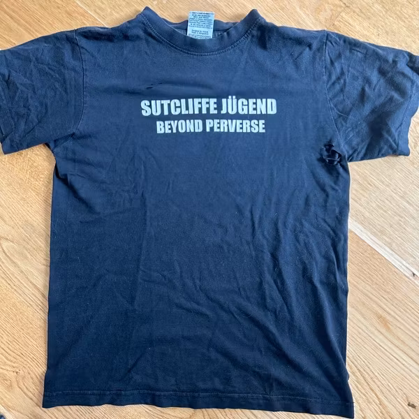 SUTCLIFFE JÜGEND Beyond Perverse (S) (USED) T-SHIRT