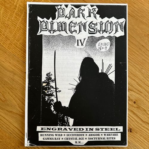 DARK DIMENSION #IV (VG+) FANZINE