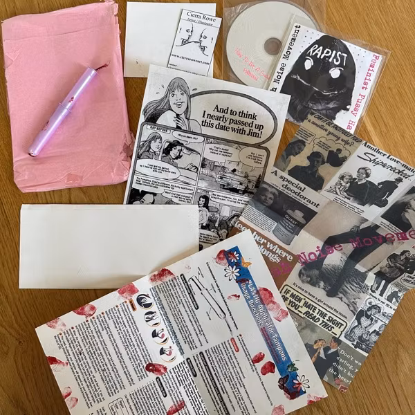 HARSH NOISE MOVEMENT Feminist Pussy Hate (HNM - UK original) (NM) 2xCDR + Extras