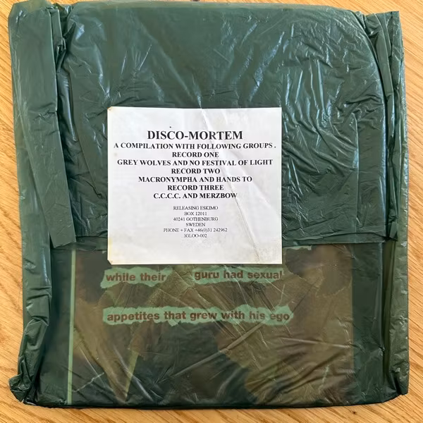 VARIOUS Disco-Mortem (The Releasing Eskimo - Sweden original) (EX/VG+) 3x7"