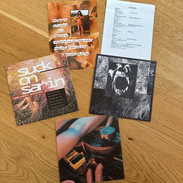 VARIOUS Disco-Mortem (The Releasing Eskimo - Sweden original) (EX/VG+) 3x7"