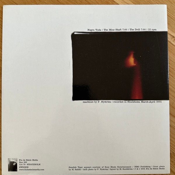 DES ESSEINTES / NEGRU VODA Split (Fin De Siècle Media - Sweden original) (EX) 10"