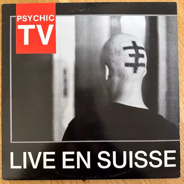 PSYCHIC TV Live En Suisse (Temple - UK original) (VG+/EX) LP